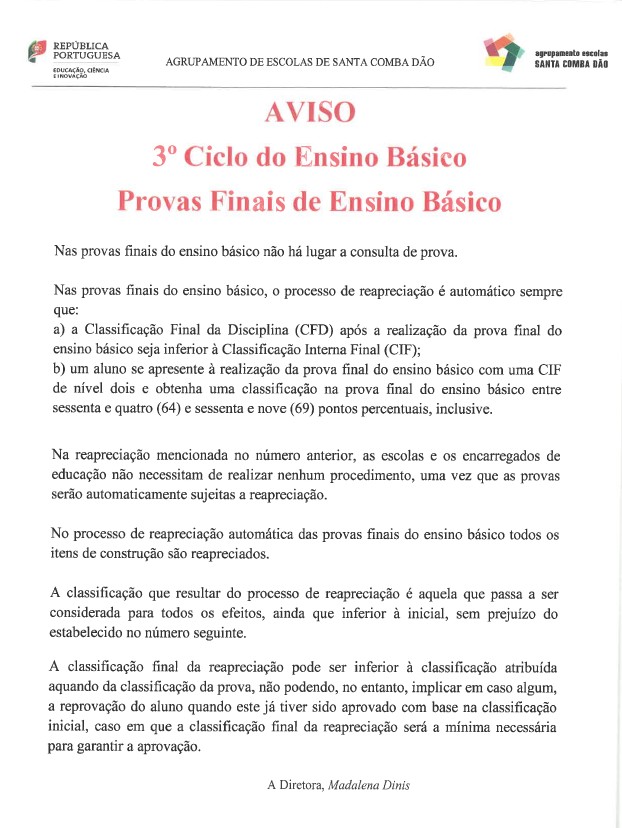 AESCD - Agrupamento de Escolas de Santa Comba Dão 2 3ciclo